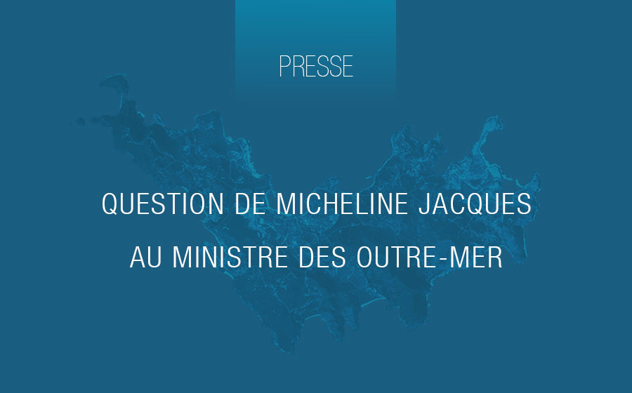 Question de Micheline Jacques au ministre des outre-mer